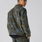 Men's Camouflage Relaxed Fit Denim Jacket - Back View