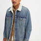 Men's Solid Blue Spread Collar Denim Jacket - 99427c0f-8d71-498a-ae29-a41eb45ccad7 View