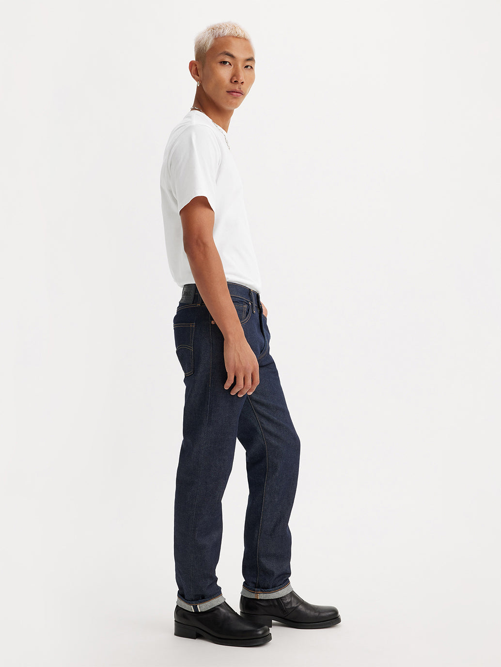 Men's 511 Blue Slim Fit Mid Rise Jeans - bfdf23a6-a591-4483-b5a3-b9611ee9ab9e View