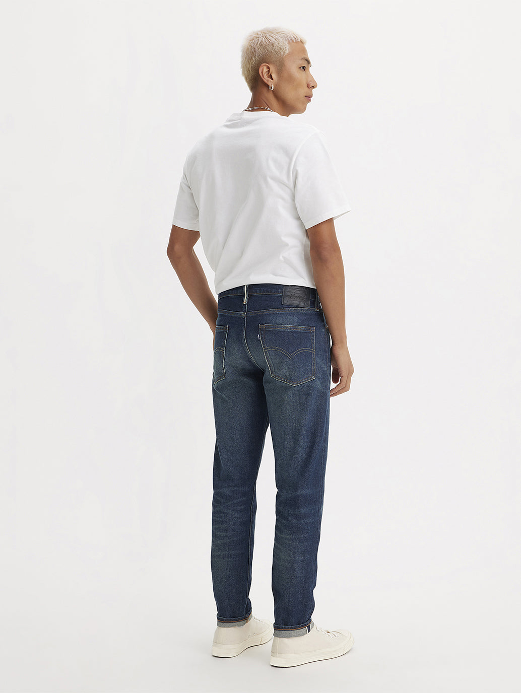 Men's 512 Blue Slim Tapered Fit Mid Rise Jeans - 76ccc91b-fe05-4ecc-a81b-75927b9d6f35 View