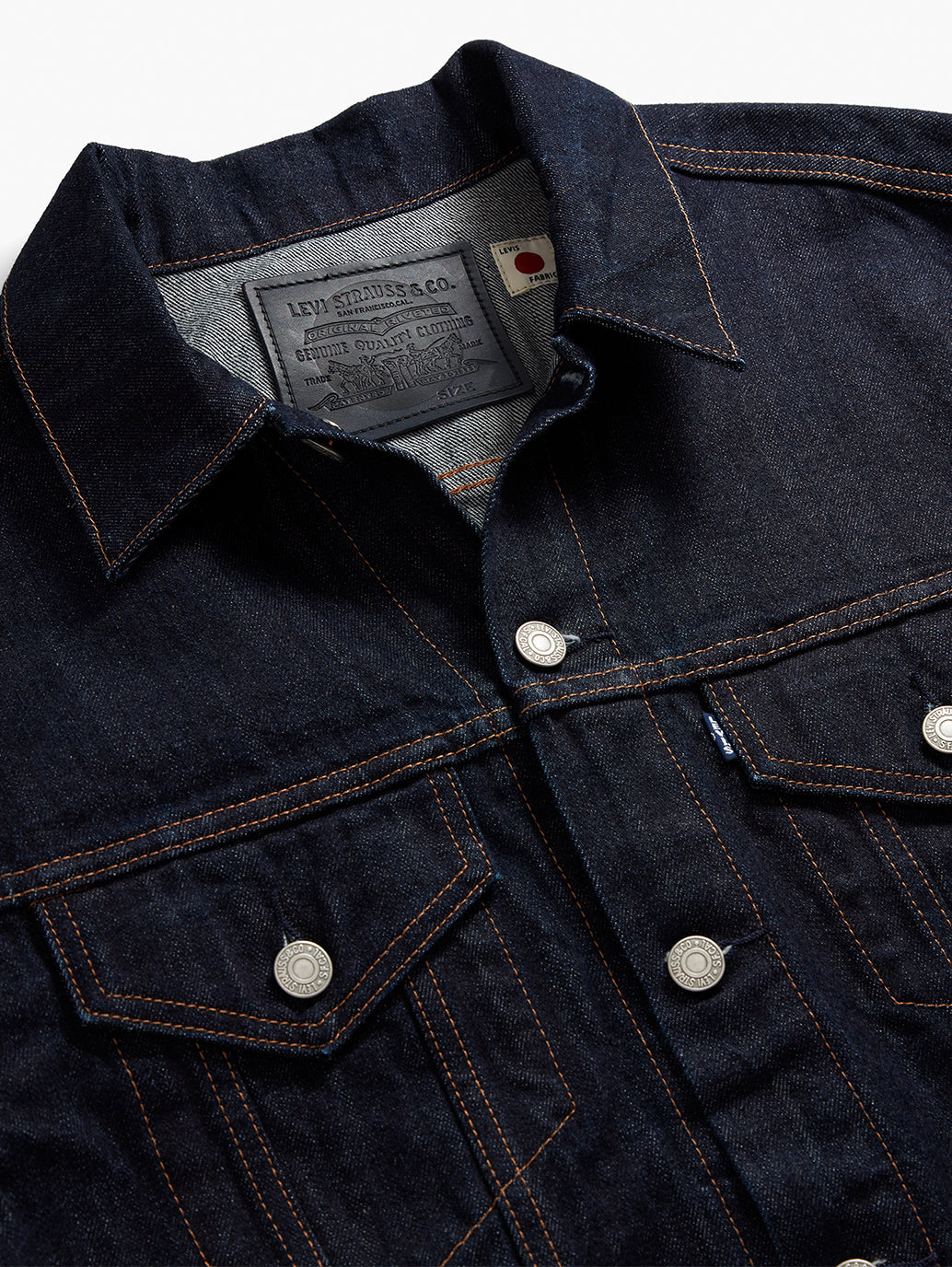 Levi's® Men's Made in Japan Type III Trucker Jacket - FrontDetails View