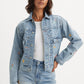 Women's Type II Trucker Denim Jacket - StyleShot View