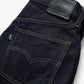 Women's Navy Blue Barrel Loose Fit High Rise Jeans - details View