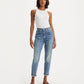Women's Blue Loose Fit High Rise Boyfriend Jeans - 3618d678-4d8e-40ea-be2b-20204c4b1452 View