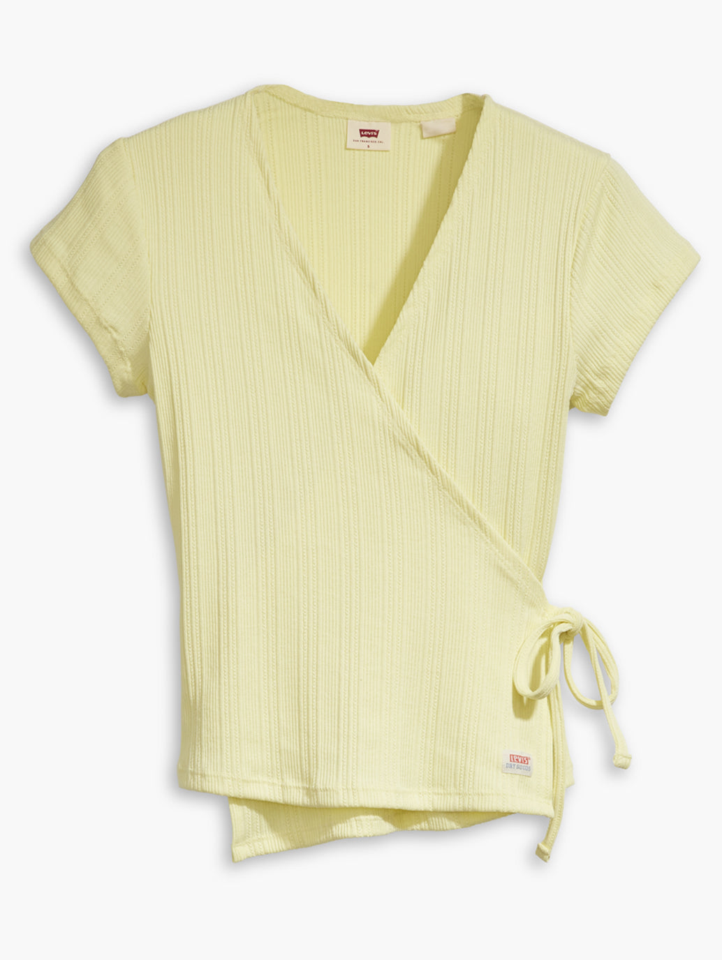 Women's Textured V Neck Top - b0a675dd-2b0d-4419-a8c3-70f1bc6ea3bc View