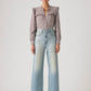 Women's Ribcage Wide-Leg Jeans - Front View