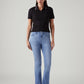 Women's 725 Light Blue Bootcut Fit High Rise Redloop Jeans - Front View