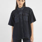 Women's Solid Spread Collar Shirt - 395b0060-3d53-485e-8af1-8d328ce573ad View