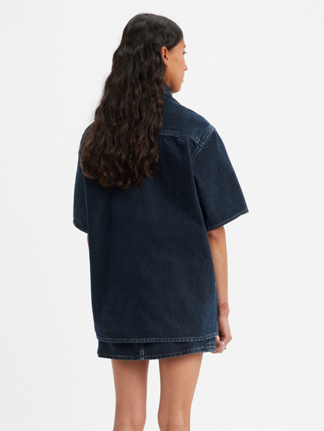 Women's Solid Spread Collar Shirt - e3c49ef1-d17c-42cf-a8a4-84b38e446e94 View