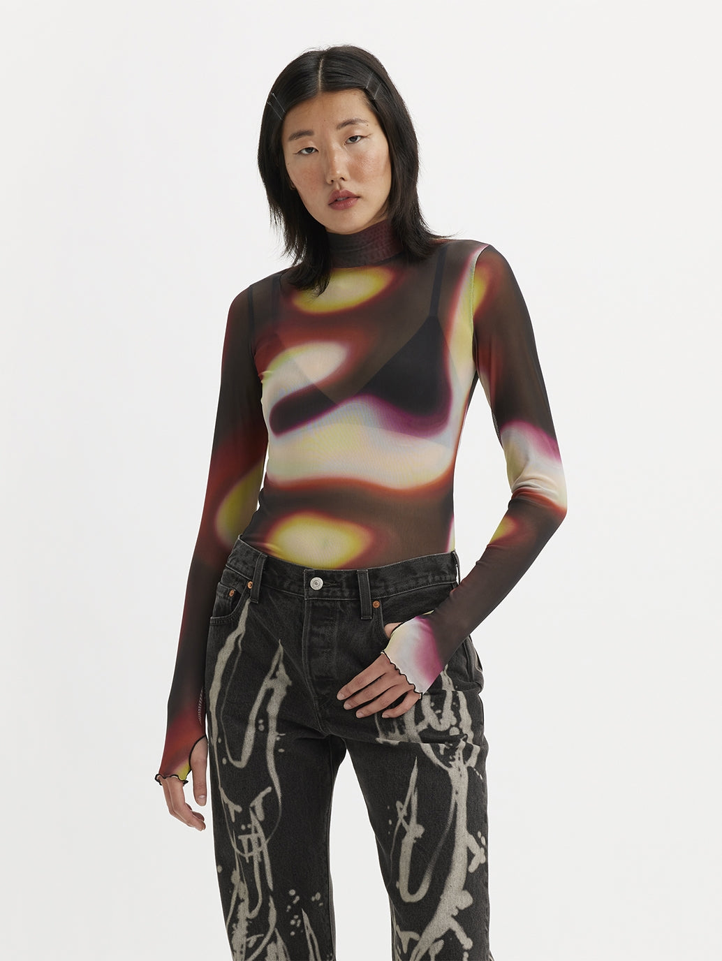 Levi's x Barbie Ferreira Second Skin Top - 1d2a28c9-a969-4609-b8d4-547433b586b8 View