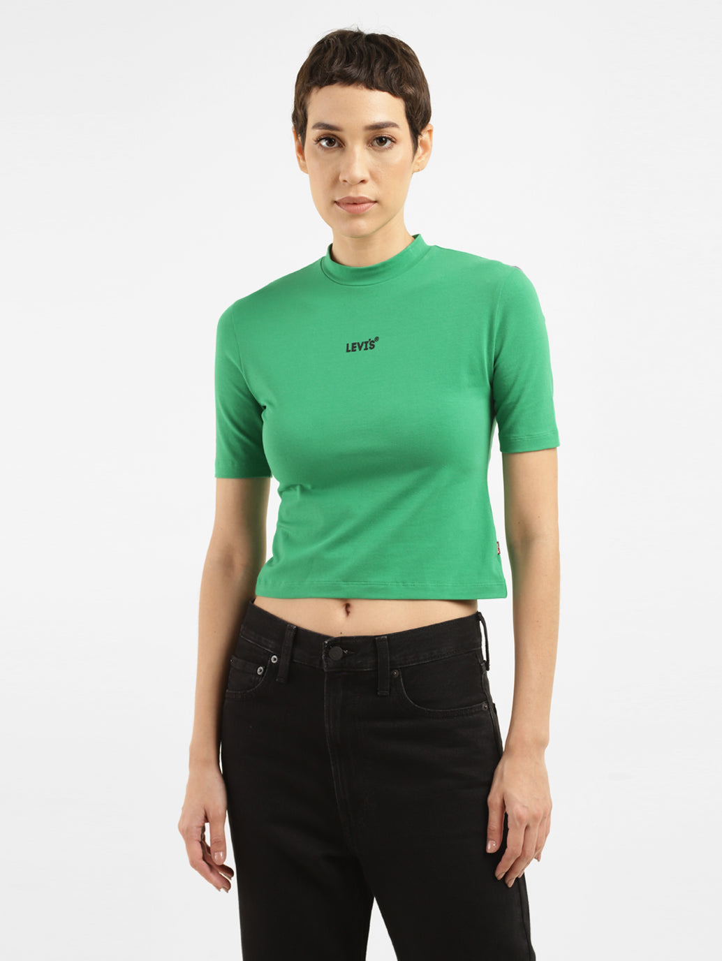 Women's Solid Slim Fit T-shirt - aed6e88b-3fa1-40c6-85e9-040ad9434ed7 View
