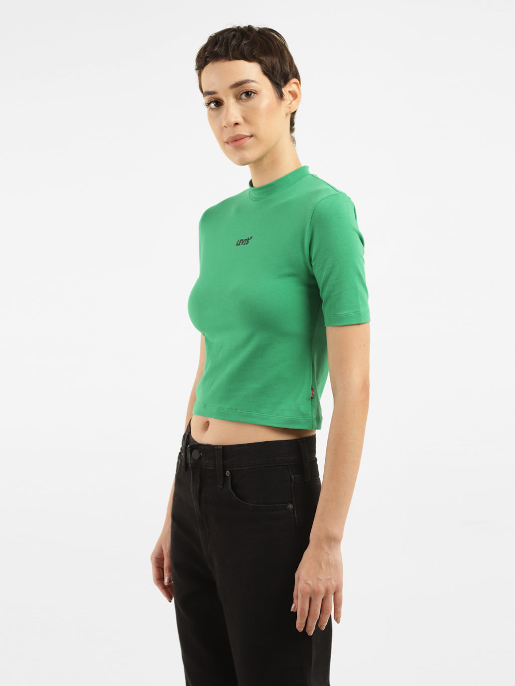 Women's Solid Slim Fit T-shirt - dd34fc05-6a8f-4336-9514-abdfbdcc9c24 View