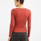 Women's Solid Scoop Neck T-Shirt - 35b7b5c6-7245-4d03-aad5-309bcf033615 View