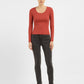 Women's Solid Scoop Neck T-Shirt - f93f19f6-8dec-4798-a4a2-a303cbdf706b View