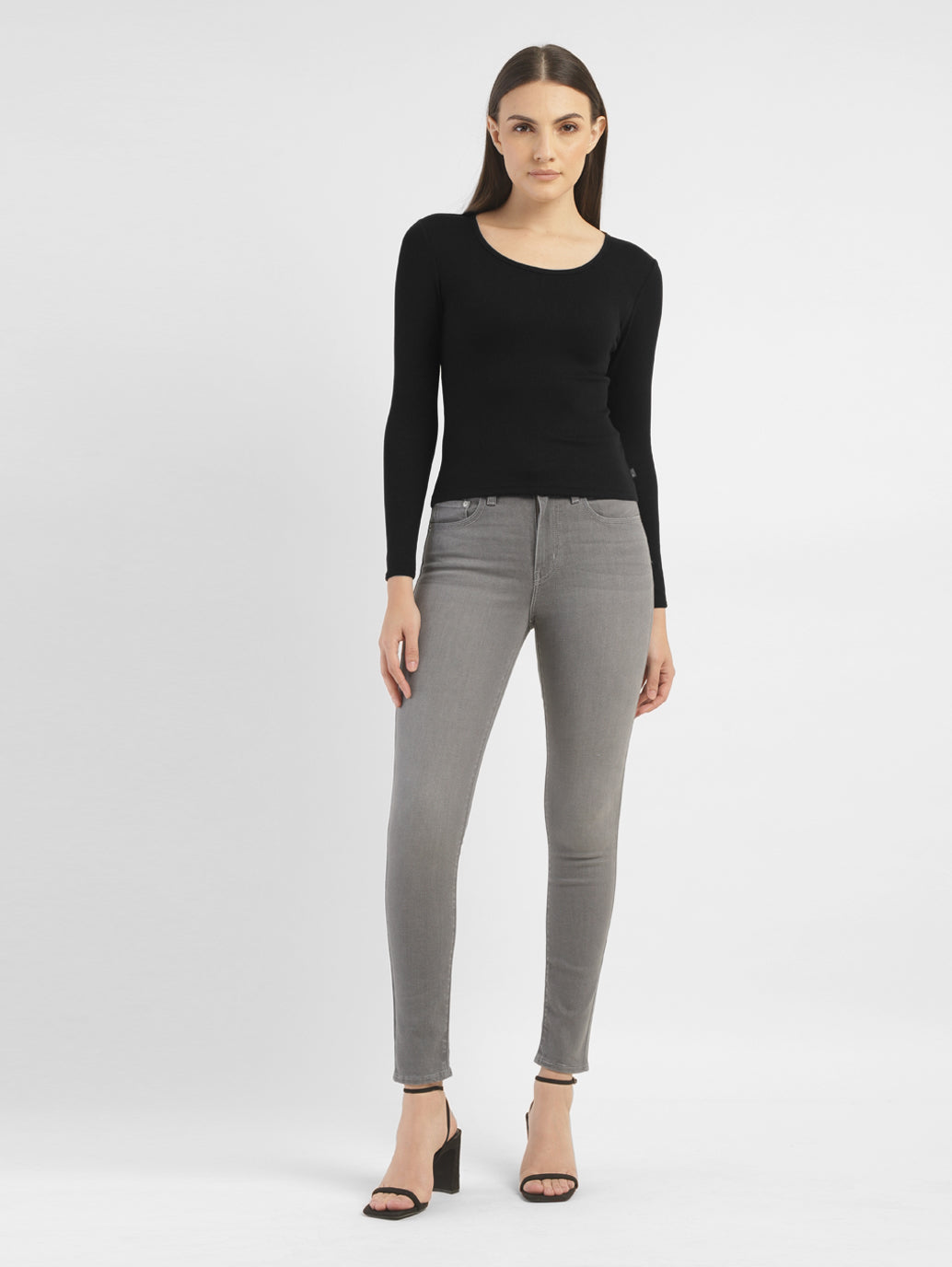 Women's Solid Slim Fit T-shirt