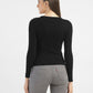 Women's Solid Slim Fit T-shirt - 88b4f0fa-8dc7-46ba-ab74-3a643113eebb View