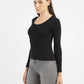 Women's Solid Slim Fit T-shirt - 83a66be5-103d-47ca-ab42-c2732d241272 View