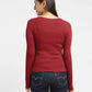 Women's Solid Scoop Neck T-shirt - 581ad03e-823a-4af8-a0c4-72a7a078ea00 View