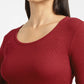 Women's Solid Scoop Neck T-shirt - 1d58e15a-906c-45cb-965e-e7a7283590af View
