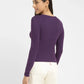 Women's Solid Scoop Neck T-shirt - c2c98de4-d957-4d10-90ae-117839beb619 View