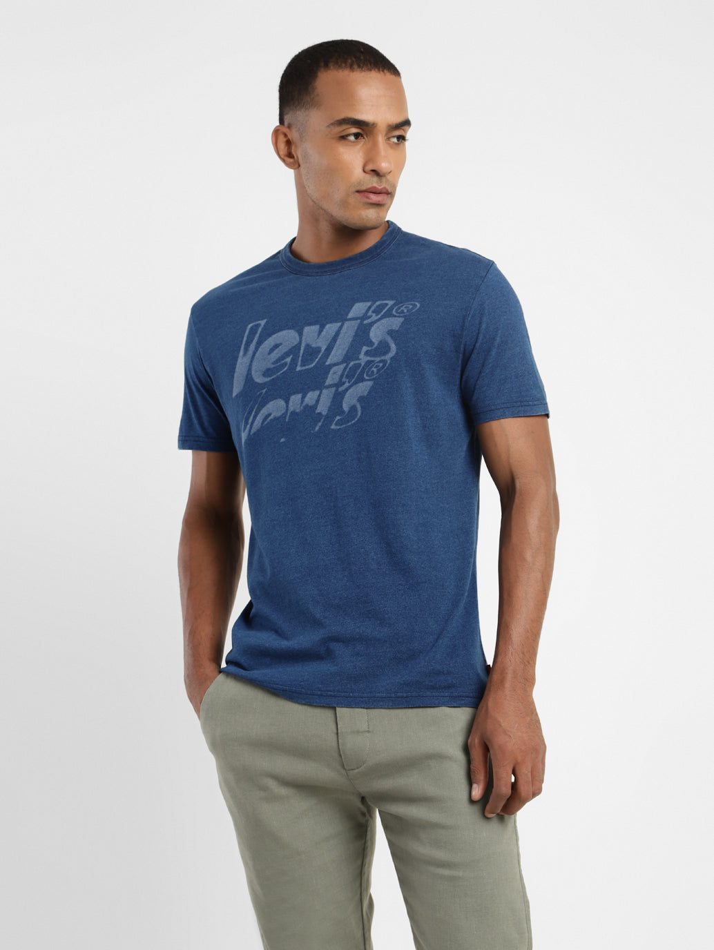 Men's Brand Logo Slim Fit T-shirt