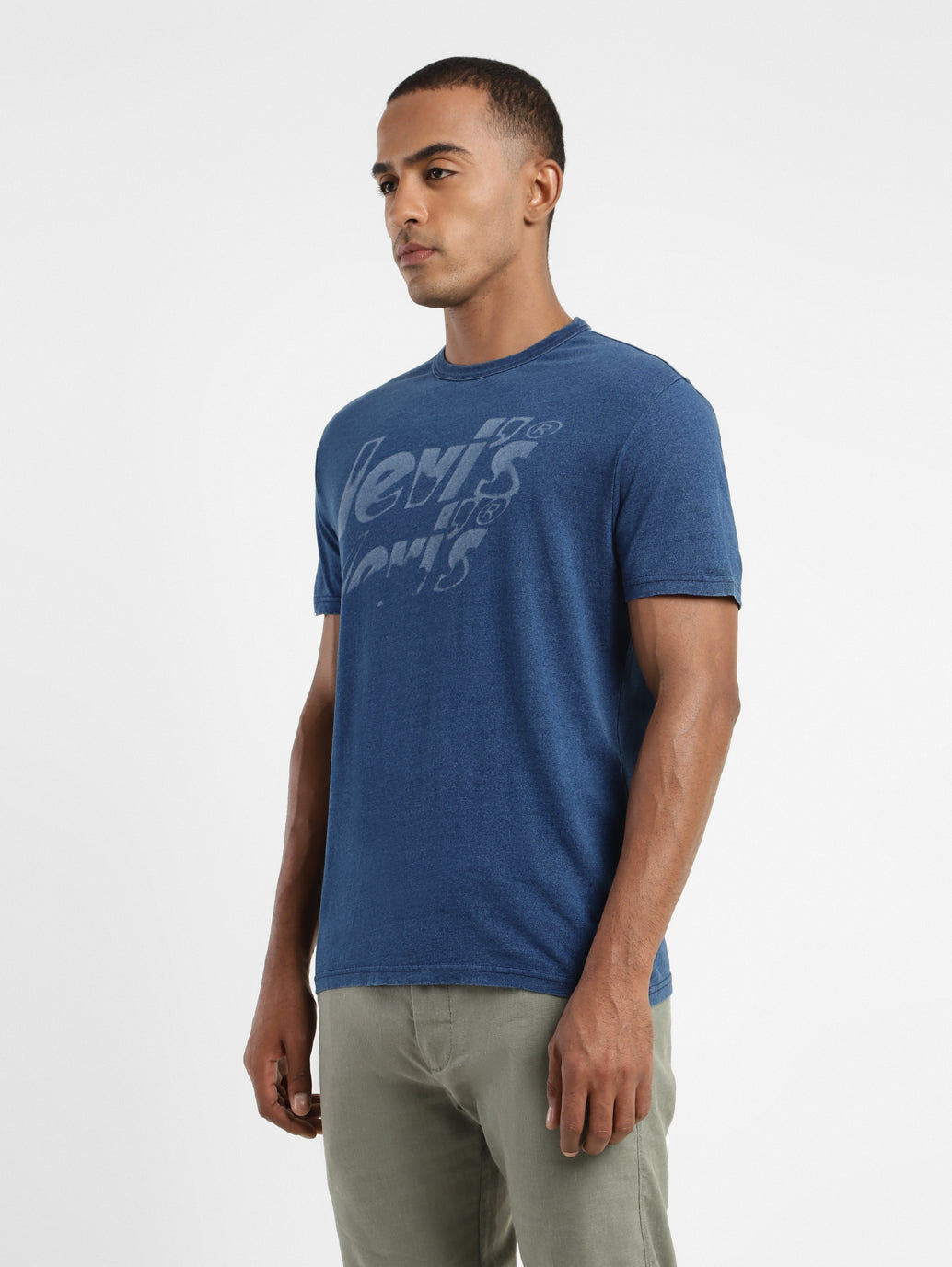 Men's Brand Logo Slim Fit T-shirt - bccf92b3-5b4f-45b0-9ae1-e74174fcacb4 View
