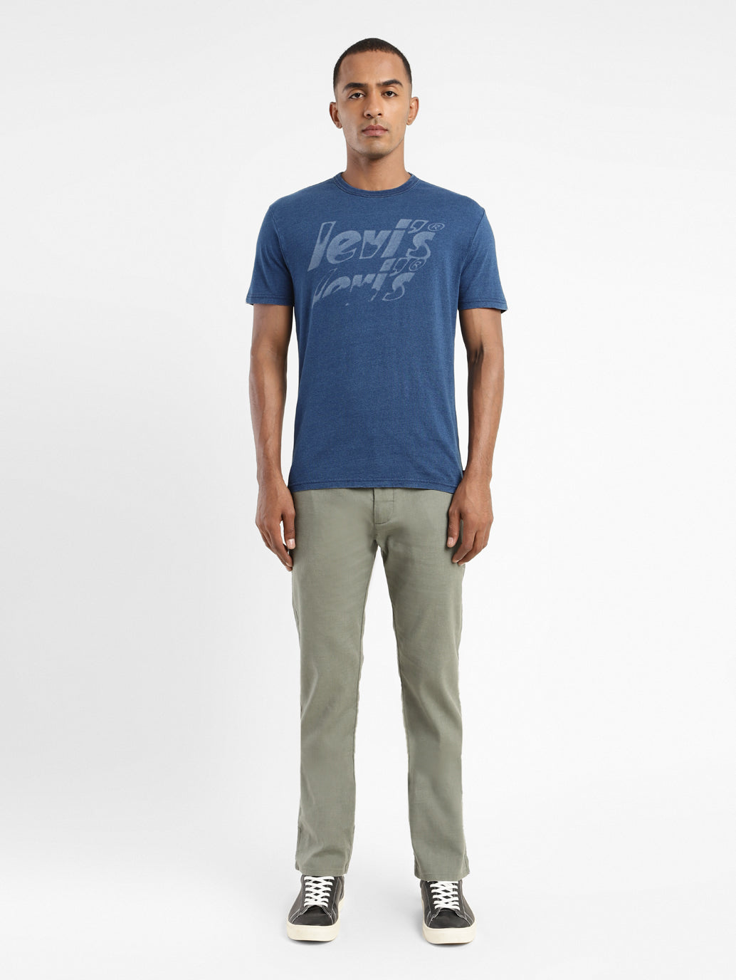 Men's Brand Logo Slim Fit T-shirt - c839a689-c37b-4d3f-b613-0bb6dcefa3ec View