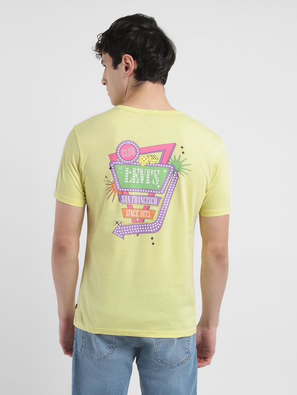 Men's Graphic Print Crew Neck T-shirt - b28acec8-acc3-4bca-a14f-77da00872f98 View