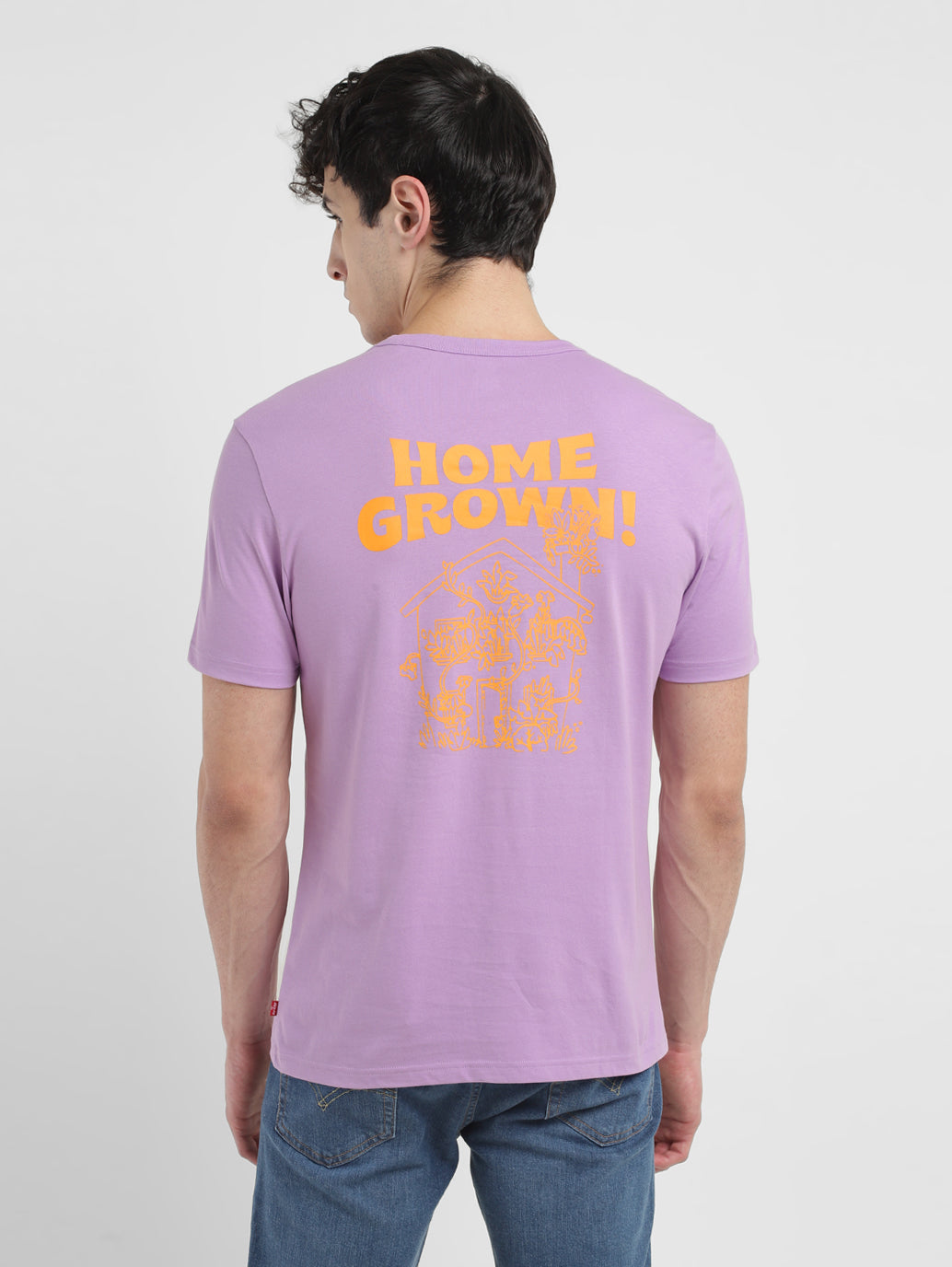 Men's Graphic Print Crew Neck T-shirt - f329e2d0-237d-4e4f-aa45-0e1df4275675 View