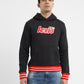 Men's Brand Logo Black Hooded Sweatshirt - c1054b42-4983-42c5-93cc-054a67154be3 View