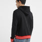 Men's Brand Logo Black Hooded Sweatshirt - 72c13a29-30cb-411b-a783-ea48f5fe8bed View
