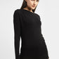 Women's Solid Asymmetrical Neck Top - 1b2aaf24-2e80-4e05-bcc5-fad169ef3e60 View