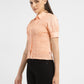 Women's Textured Spread Collar Shirt - febe44ea-1b30-4bf9-9479-753acc8a1085 View