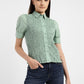 Women's Textured Spread Collar Shirt - 7d2d6401-ecfc-434e-9fcd-7ebcba5ee31a View