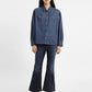 Women's Solid Oversized Shirt - 79457dbd-ce04-4cf9-bc0f-fc66ed46d5fb View