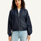 Women's Embroidered Navy Bomber Jacket - 5ec18b33-bc55-4d7d-b3d2-54d25042f0b0 View