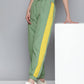Women's Mid Rise Green Loose Tapered Fit Joggers - A657000011 View