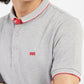 Men's Solid Polo T-shirt Grey - 04c5ca0a-69dc-4fbf-aa5f-93a1a415960e View