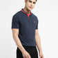 Men's Solid Polo Navy T-shirt - c07649aa-cfe0-4026-9a60-73dc4fa0018c View