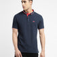 Men's Solid Polo Navy T-shirt - 09ff1600-12e7-4f2f-ad68-b4cd5db7f0ac View