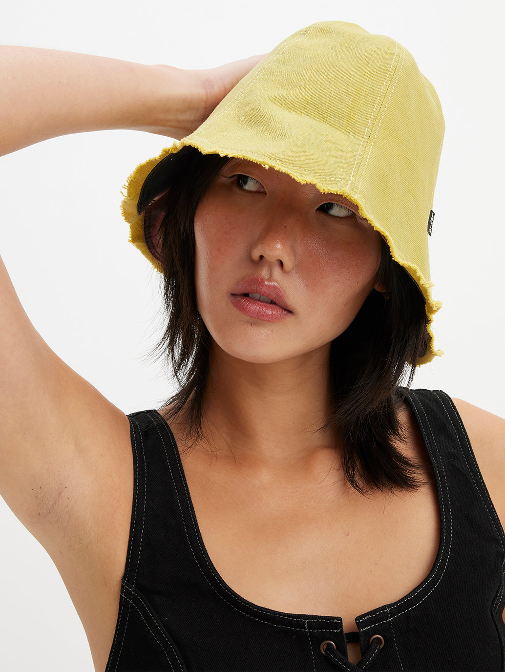 Levi's x Barbie Ferreira Tulip Hat - f7b7eb0e-9279-4f0f-9a9c-288ee85a3aef View