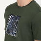 Men's Redloop Graphic Print Slim Fit T-shirt - deatil View