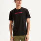 Men's Redloop Typographic Print Slim Fit T-shirt - Front View