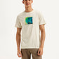 Men's Redloop Graphic Print Slim Fit T-shirt - Front View