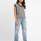 Women's V-Neck Checkered Sweater - cdde8a0c-70af-48b1-b9bd-c6e944969a3d View
