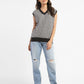 Women's V-Neck Checkered Sweater - c8e38a47-d107-4794-b81b-800bad20120e View