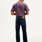 Men's 527 Blue Bootcut Fit Mid Rise Jeans - Back View