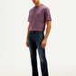 Men's 527 Blue Bootcut Fit Mid Rise Jeans - Side View