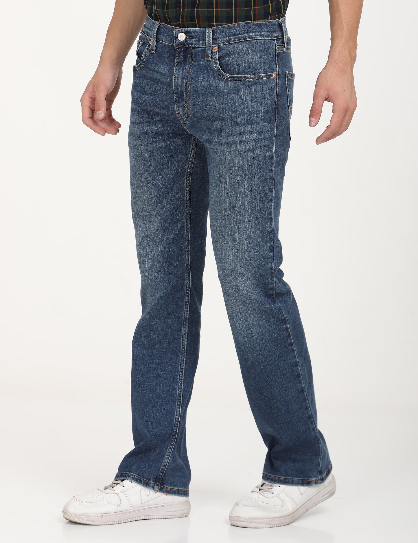 Men's 527 Indigo Bootcut Fit Mid Rise Jeans - RightSide View