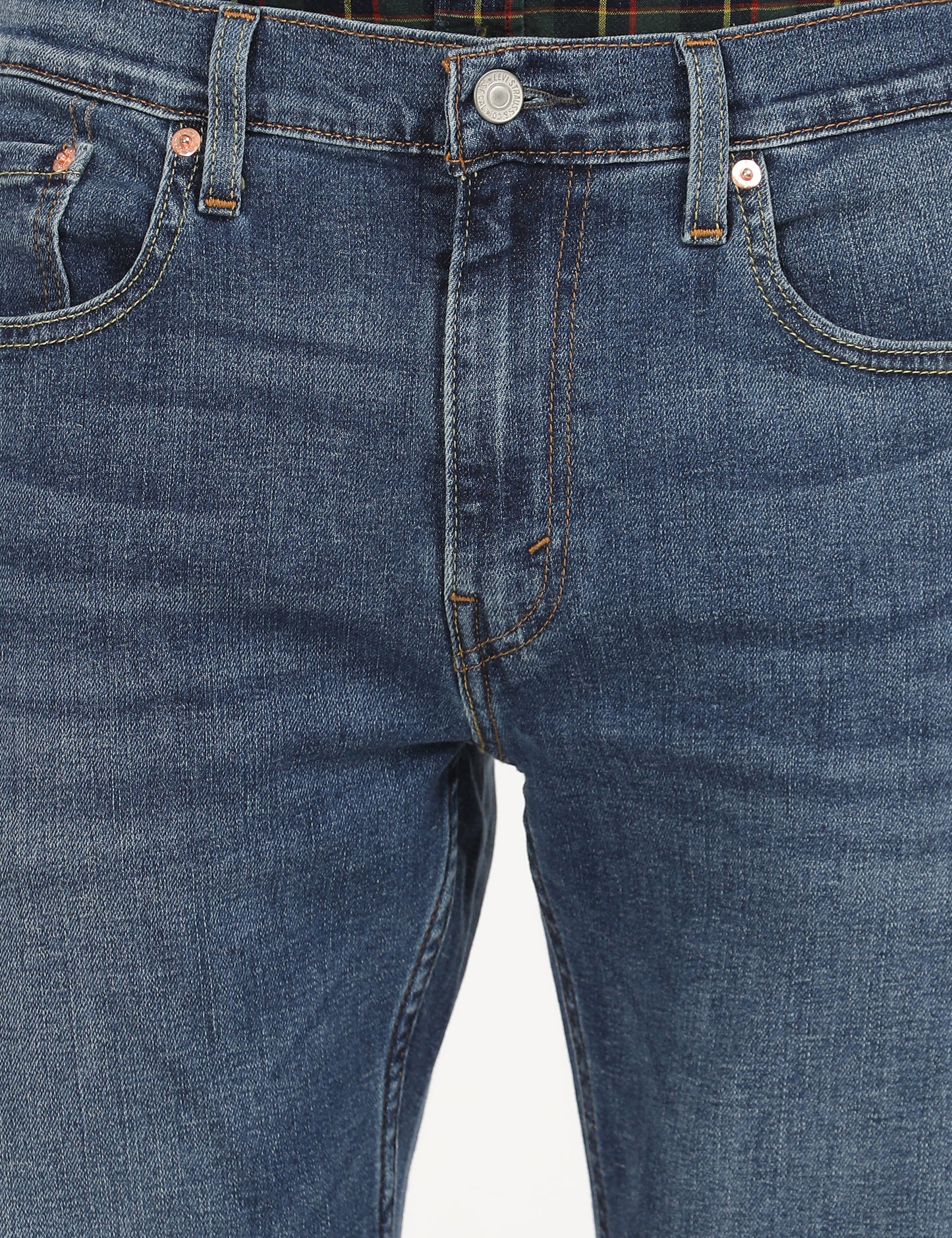 Men's 527 Indigo Bootcut Fit Mid Rise Jeans - deatil View